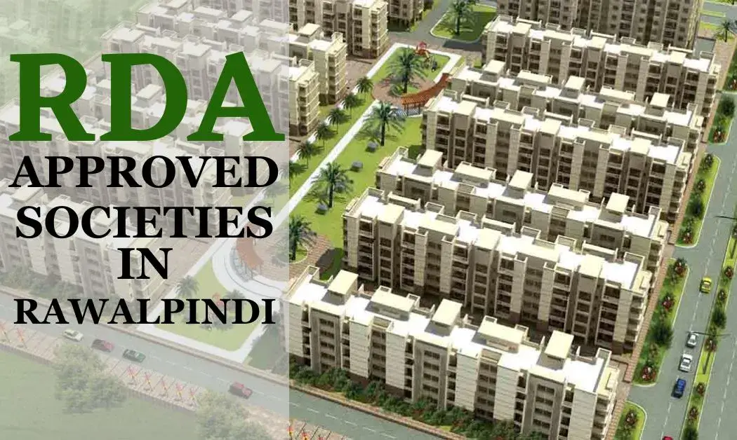 RDA Approved societies in Rawalpindi 2023 RDA Approved Societies